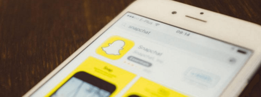 beursgang snapchat telefoon logo