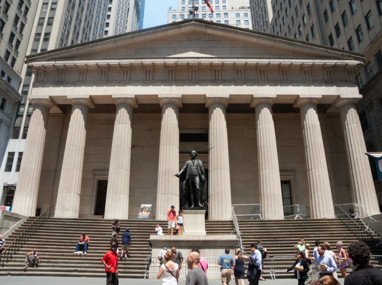 wall street federal hall