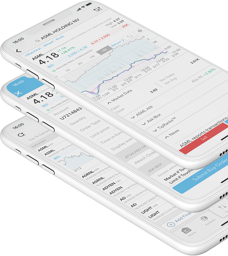 Mobiel beleggen in hefboomrproducten via de LYNX Trading App