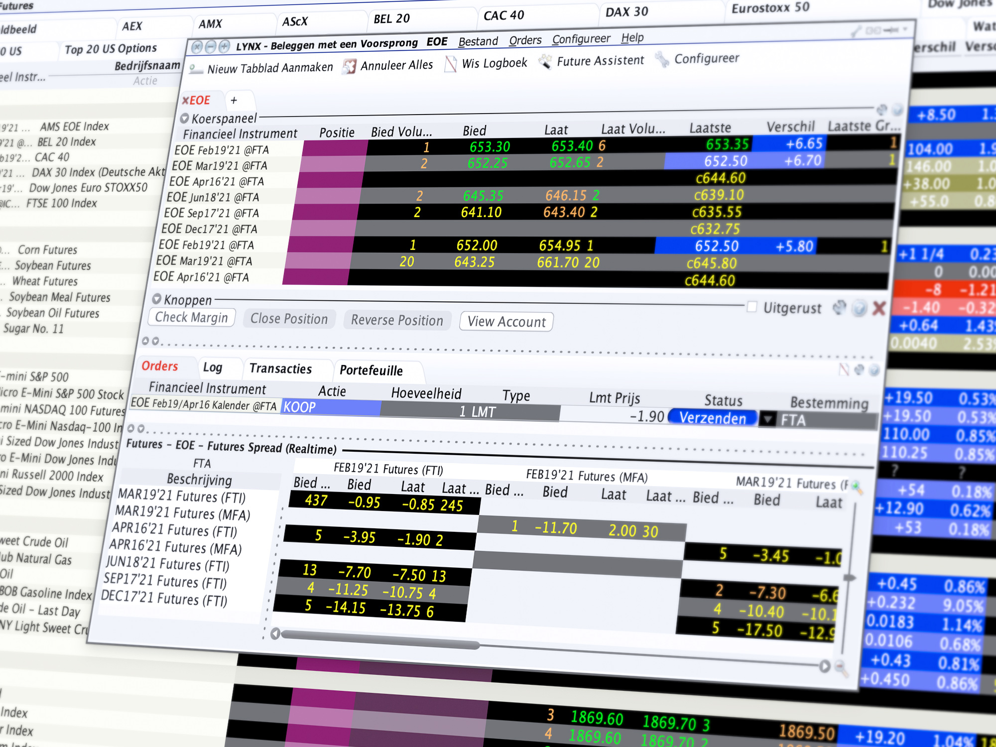 Spread Trader - Futures Spreads handelen