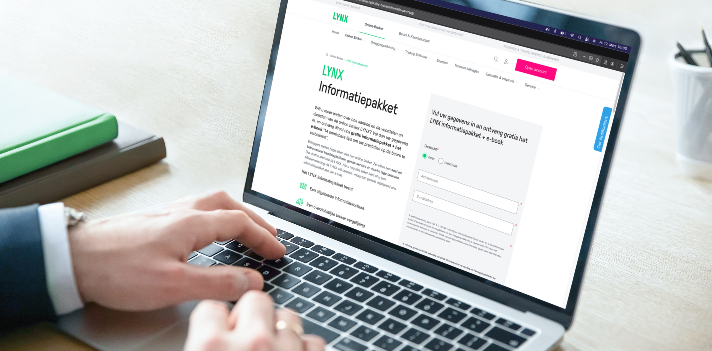 LYNX Informatiepakket - Start met beleggen via LYNX