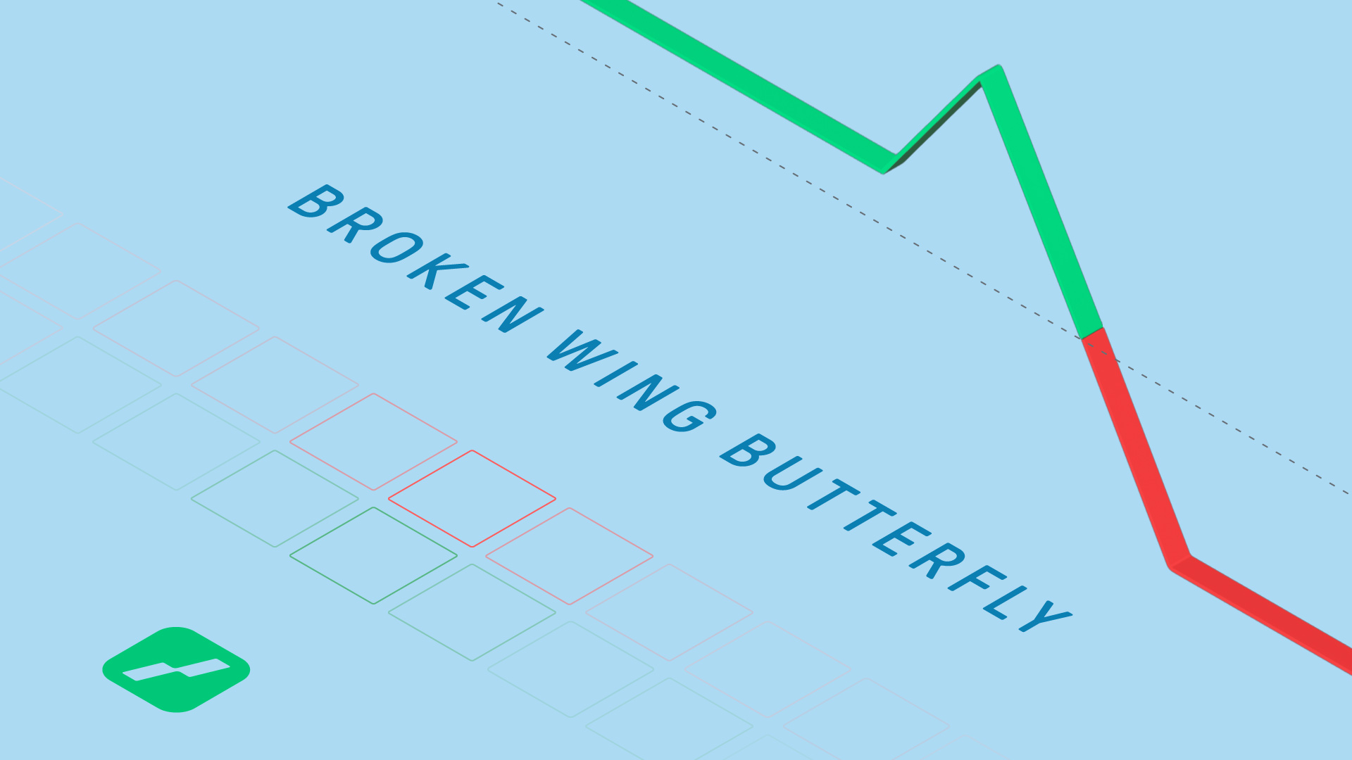 Brokin wing butterfly: een butterfly combinatie met een kleinere inleg