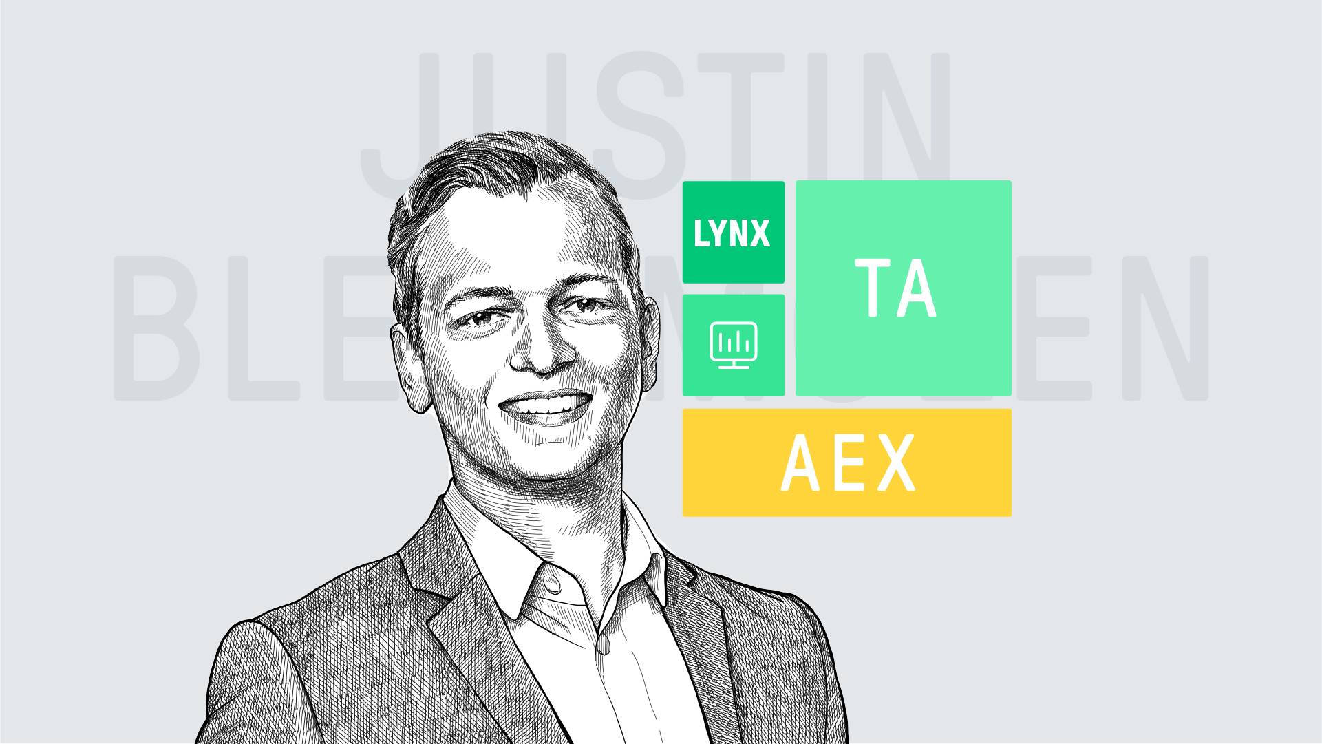 Elke maandag analyseert beleggingsexpert Justin Blekemolen de AEX index op basis van technische analyse