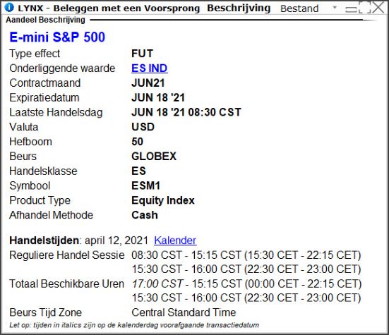 Futures trading voorbeeld | LYNX Broker Beleggen in futures | Wat zijn futures | Futures traden | Handelen in futures | Uitleg futures
