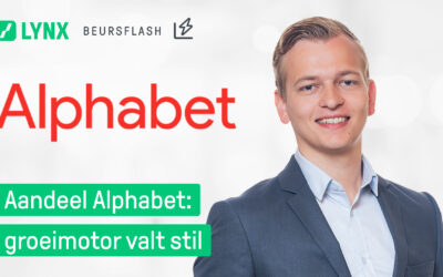 Aandeel Alphabet groeimotor valt stil