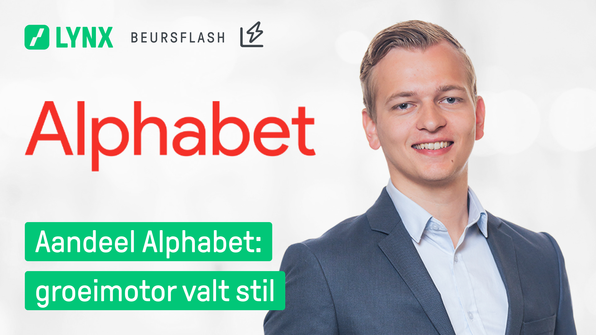 Aandeel Alphabet groeimotor valt stil