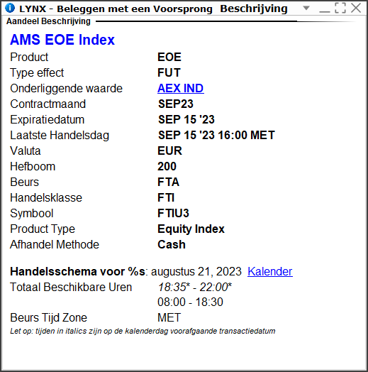 AEX future | AEX index: betekenis, geschiedenis en samenstelling uitgelegd