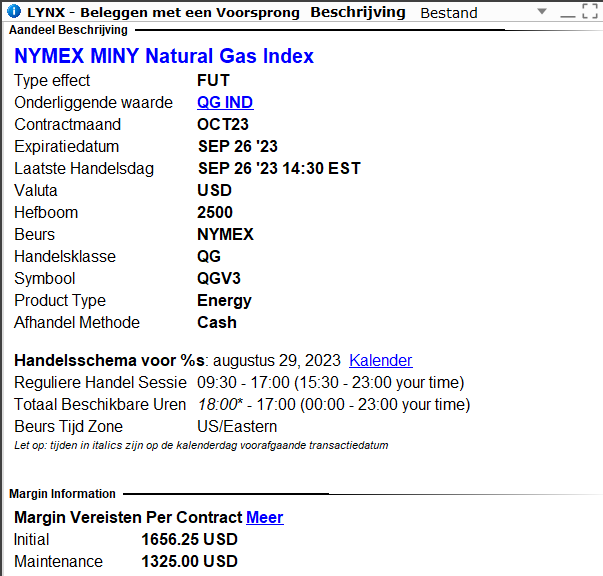 E-mini Natural Gas future (NG) | Gasprijs verwachting + de beste gasaandelen