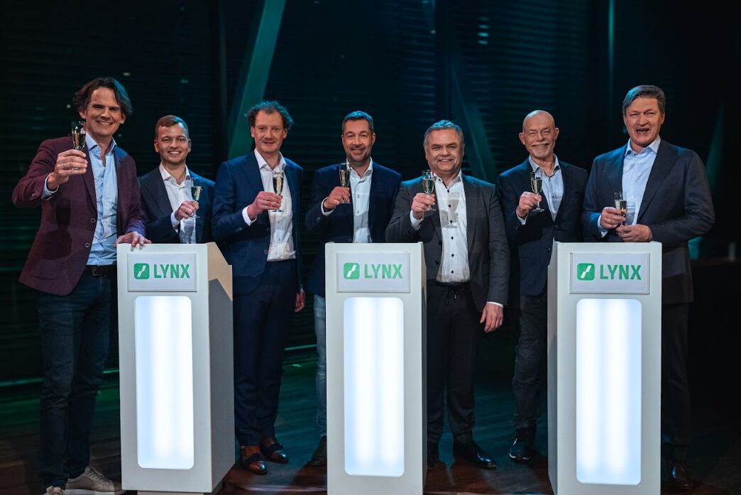 Champagnemoment LYNX Beleggersdebat 2024