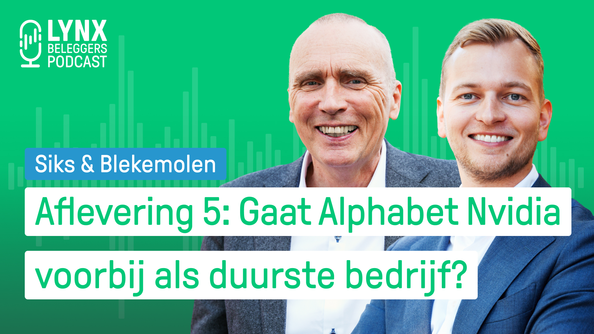 Gaat Alphabet Nvidia voorbij als duurste bedrijf?